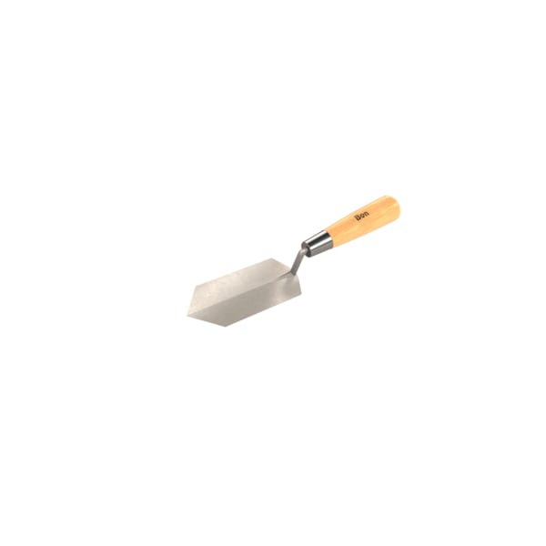 Bon 11-997 Diamond Detail Point Trowel 5" X 1-1/2" Wood Handle